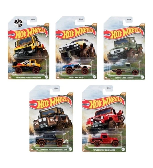 Hot Wheels HFW36 Mud Runner ürün görseli 1