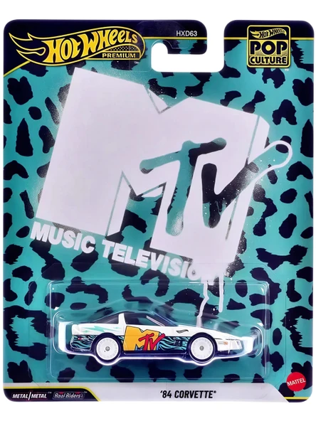 Hot Wheels Premium Pop Culture 84 Corvette ürün görseli 1
