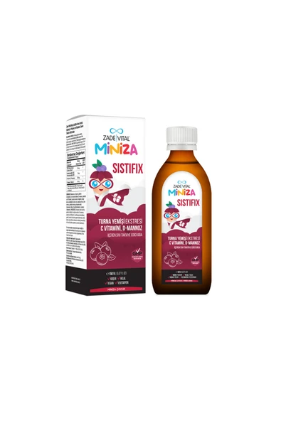 Zade Vital Miniza Sistifix Takviye Edici Gıda 150 ml ürün görseli 1