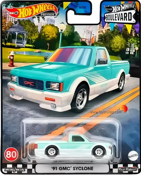 Hot Wheels Premium Boulevard 2023 Mix 3 '91 GMC Syclone ürün görseli 1