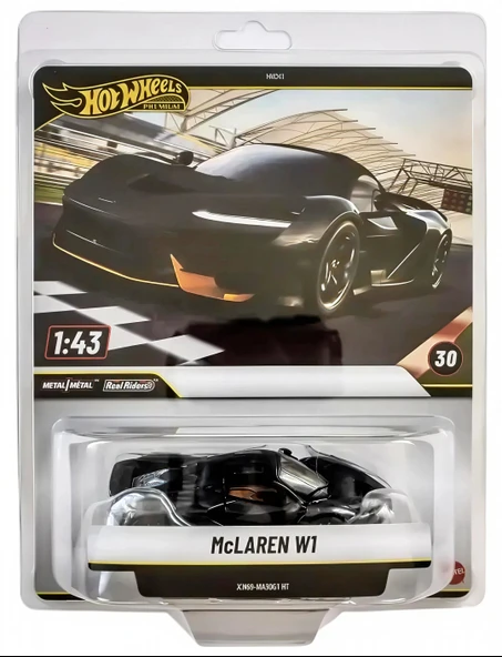 Hot Wheels Premium 1/43 McLaren W1 - JCN69 ürün görseli 1