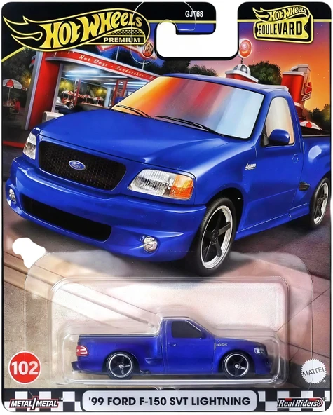 Hot Wheels Premium Boulevard 99 Ford F-150 SVT Lightning ürün görseli 1