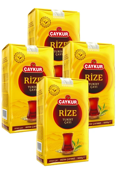 Rize Turist Dökme Çay 1000 gr. 4'lü Paket ürün görseli 1