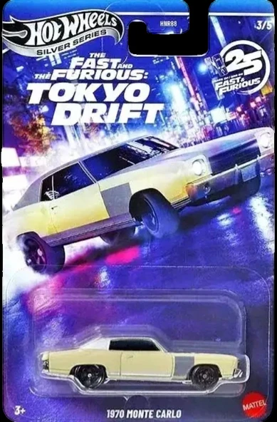 Hot Wheels Silver Series Fast & Furious Tokyo Drift - 1970 Monte Carlo ürün görseli 1