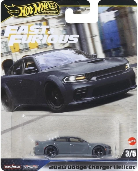Hot Wheels Premium Fast & Furious 2020 Dodge Charger Hellcat ürün görseli 1
