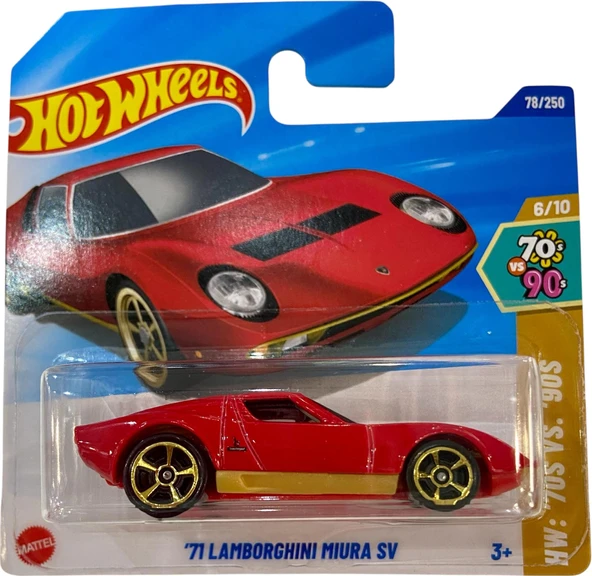 Hot Wheels (2025) 71 Lamborghini Miura SV ürün görseli 1