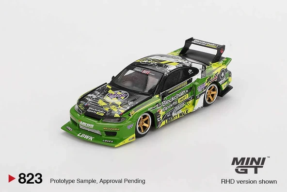 Mini GT MGT00823 1/64 Nissan LB-Super Silhouette S15 SILVIA V2 2024 Formula Drift Japan ürün görseli 1