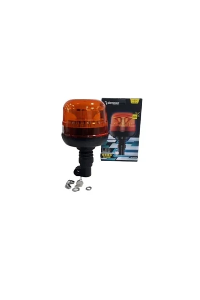 10V-30V Çakar Tepe Lamba 30 Ledli 30W Boru Tip (Sarsıntıya Dayanıklı)(3 Fonksiyon) - DM-900A ürün görseli 1