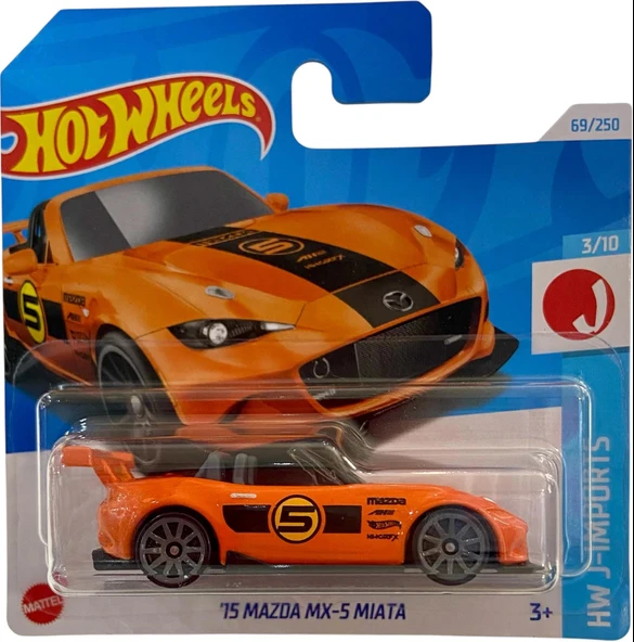 Hot Wheels (2024) 15 Mazda MX-5 Miata (Turuncu) ürün görseli 1