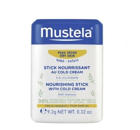 MUSTELA COLD CREAM İÇEREN BESLEYİCİ STİCK 9,2 GR ürün görseli 1