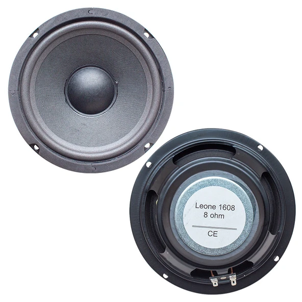 パオ•*¨*•.¸♬︎ PTTAVM: LEONE 1608 16 CM 8 OHM TWEETERSIZ TEKLİ METAL ÇERÇEVELİ
