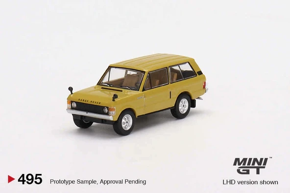 Mini GT MGT00495 1/64 Range Rover 1971 Bahama Gold ürün görseli 1