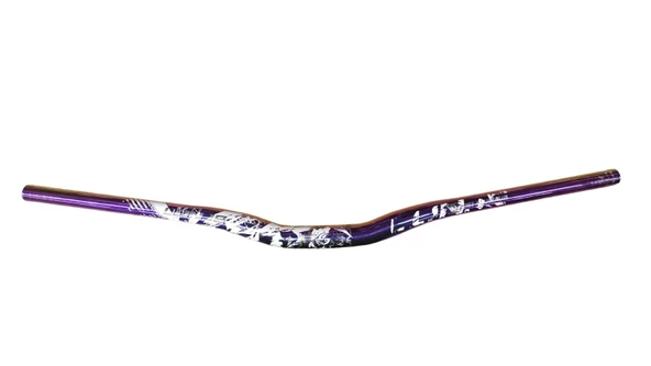 Lunje Alüminyum 31.8 780 mm Riser Mtb Gidon Bisiklet Gidonu Bukalemun Beyaz ürün görseli 1