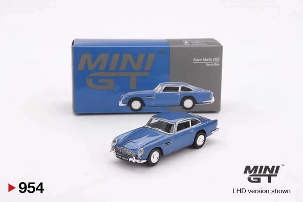 Mini GT MGT00954 1/64 Aston Martin DB5 Sierra Blue ürün görseli 1