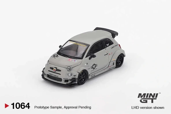 Mini GT 1/64 Abarth 595 LB-WORKS x Abas Works Fighters ürün görseli 1