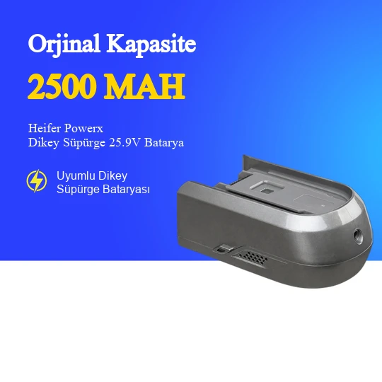 Heifer Powerx Dikey Süpürge 2500 mAh Batarya ürün görseli 1