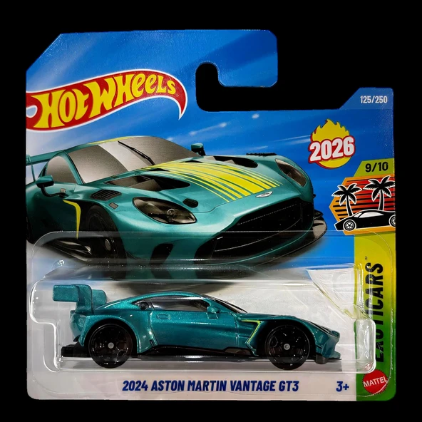 Hot Wheels (2026) 2024 Aston Martin Vantage GT3 ürün görseli 1
