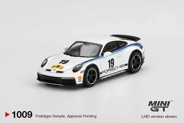 Mini GT MGT01009 1/64 Porsche 911 Dakar Rally 1974 ürün görseli 1