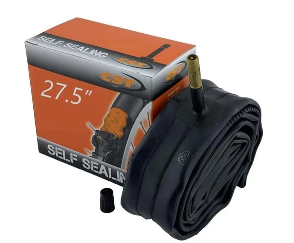Cst 27.5x1.90-2.125 AV48mm Patlak Önleyici Sıvılı(Self Sealing) Bisiklet İç Lastik ürün görseli 1