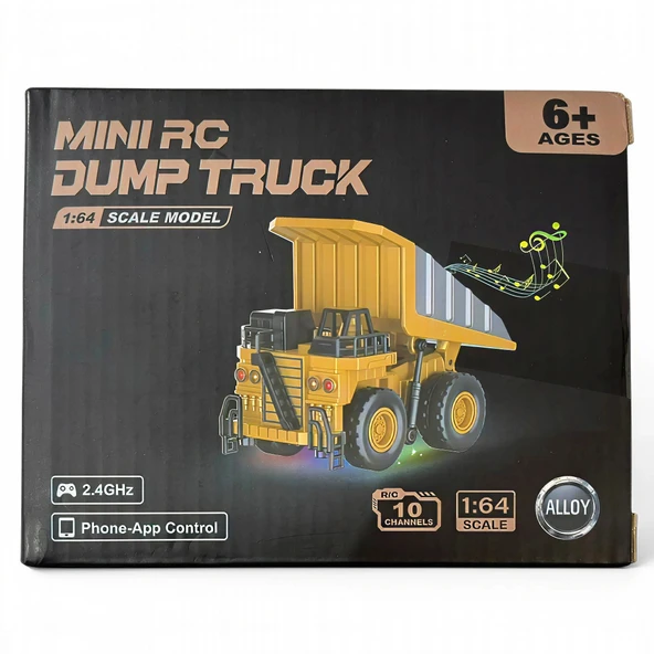 Mini RC İş Makinaları Seti - Resim 3