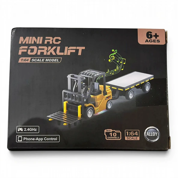 Mini RC İş Makinaları Seti - Resim 2
