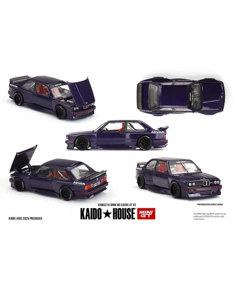 Mini GT KHMG216 1/64 BMW M3 Kaido GT V2 ürün görseli 1