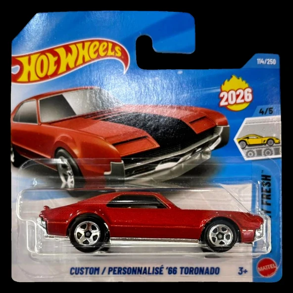 Hot Wheels (2026) Custom / Personnalise 66 Toronado ürün görseli 1