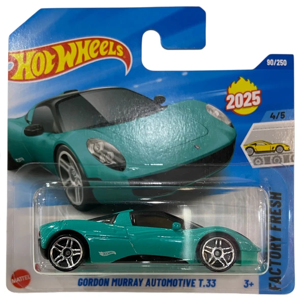 Hot Wheels (2025) Gordon Murray Automotive T.33 ürün görseli 1