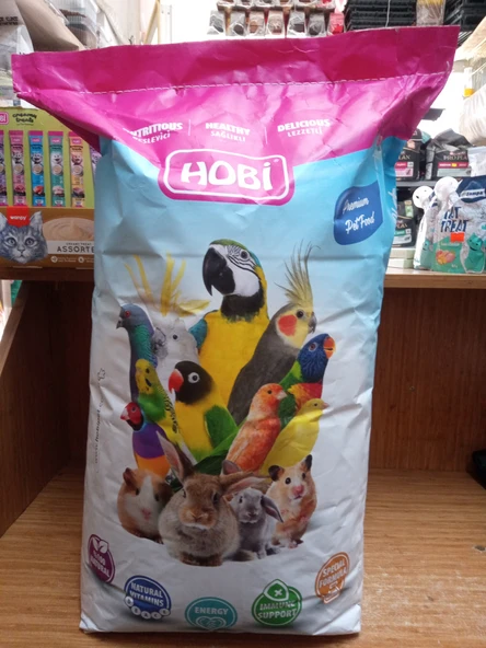Hobi P001 Karışık Paraket Yemi 20 kg ürün görseli 1