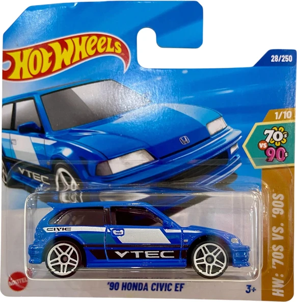 Hot Wheels (2025) 90 Honda CIVIC EF ürün görseli 1