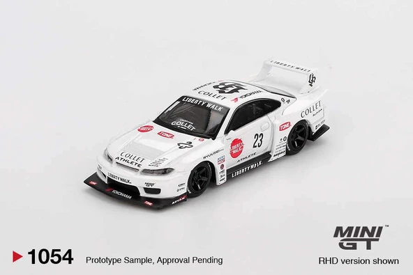 Mini GT MGT01054 1/64 Nissan LB-Super Silhouette S15 SILVIA ATHLETE ürün görseli 1