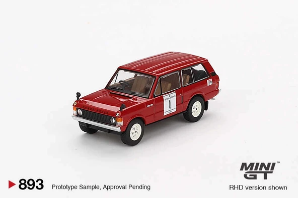 Mini GT MGT00893 1/64 Range Rover 1971 International Hillrally Winner ürün görseli 1