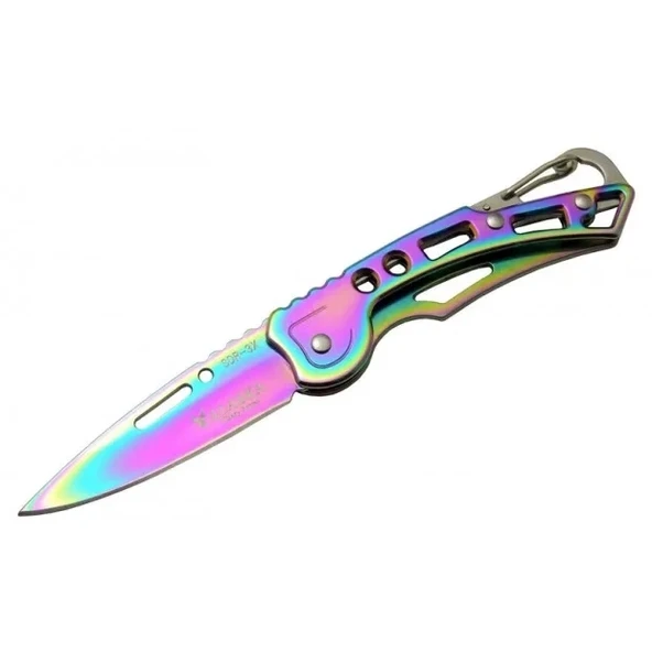 Sdr-3x Gökkuşağı Metal Çakı 15,5 Cm Manuel, Kemerlikli ürün görseli 1