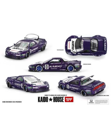 Mini GT 1/64 KaidoHouse Honda NSX Kaido Racing V2 ürün görseli 1