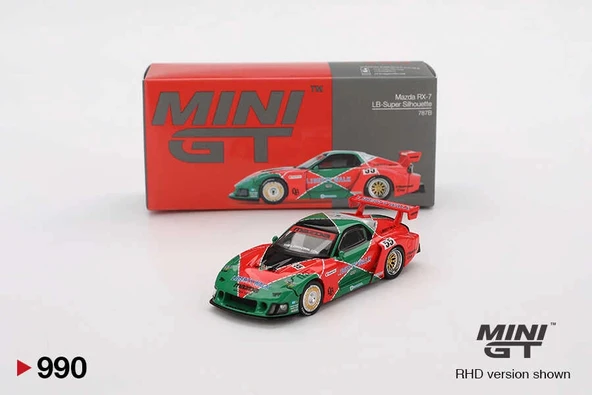 Mini GT MGT00990 1/64 Mazda RX-7 LB-Super Silhouette ürün görseli 1