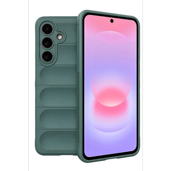 Samsung Galaxy A37 5g Optimum Silikon - Koyu Yeşil ürün görseli 1