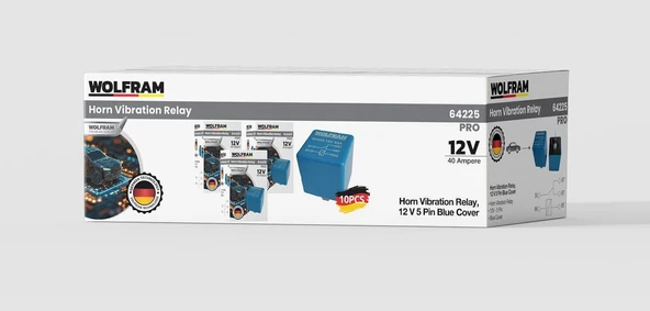 Röle Korna Titreme Pro (5 Adet) - WOLFRAM 64425 - Resim 2