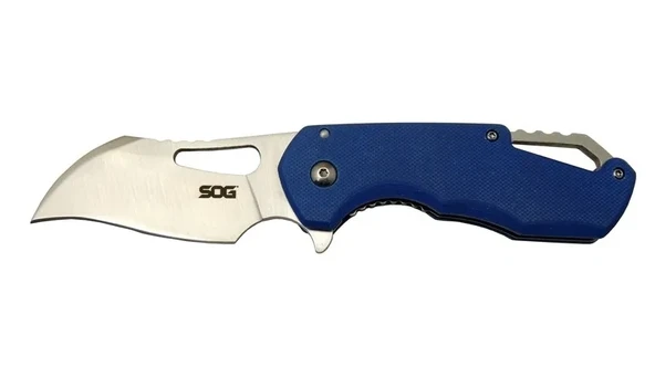 İsonzo 1396bl Mavi Kamp Çakı 18cm - Yarı Otomatik, Kemerlikli, Kutulu ürün görseli 1