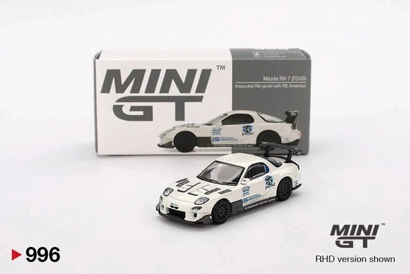 Mini GT MGT00996 1/64 Mazda RX-7 (FD3S) Itosyoukai Rei-gouki with RE Amemiya ürün görseli 1