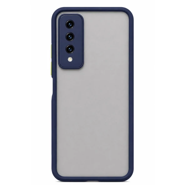 Huawei Y9 Prime 2019 Kılıf Montreal Silikon Kapak - Lacivert ürün görseli 1
