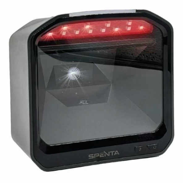 Spenta ST-6300 1D/2D Karekod USB+Seri Masaüstü Barkod Okuyucu ürün görseli 1