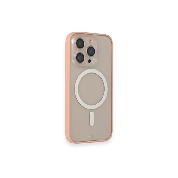 Apple İphone 14 Pro Kılıf Grand Magneticsafe Kapak - Pembe ürün görseli 1