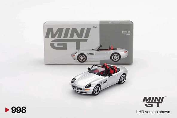 Mini GT MGT00998 1/64 BMW Z8 Silver ürün görseli 1