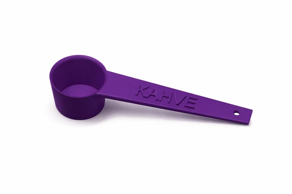 KAHVE Yazılı Kahve Ölçü Kaşığı , Espresso , Filtre Kahve , Set, Renk Seçenekli ,Mor (1 Adet) ürün görseli 1
