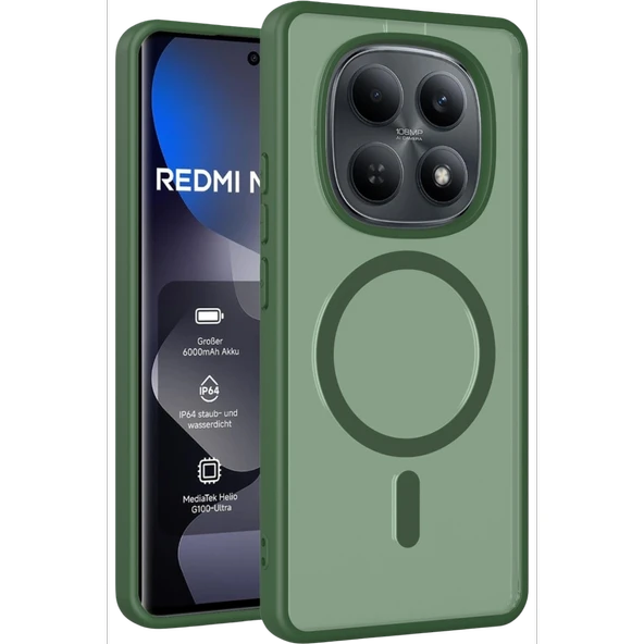 Joko Xiaomi Redmi Note 15 4g Jota Magsafe Kapak - Koyu Yeşil ürün görseli 1