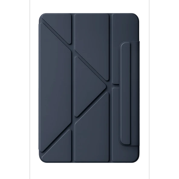 Apple İpad 2025 10.9 10.nesil (a16) Edz Manyetik Standlı Tablet Kılıfı - Lacivert ürün görseli 1