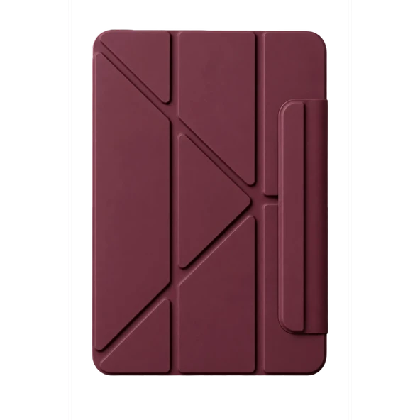 Apple İpad 2025 10.9 10.nesil (a16) Edz Manyetik Standlı Tablet Kılıfı - Mürdüm ürün görseli 1