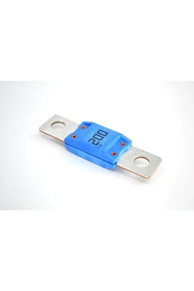 Mega Compact Sigorta 200A Mavi 200 Amper DC Bakır - MTA 0615200 ürün görseli 1