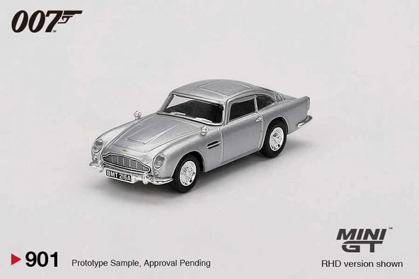 Mini GT 1/64 Aston Martin DB5 James Bond “Thunderball” / English Blister Paket MGT00901-007E ürün görseli 1