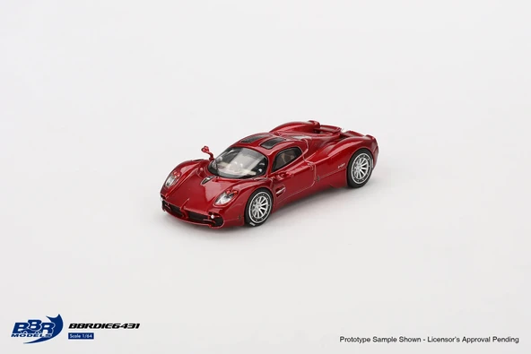 Mini GT - BBR BBRDIE6431 1/64 Pagani Utopia Dubai Red ürün görseli 1